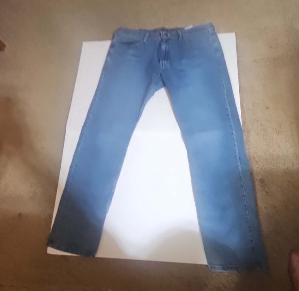 Lee Slim Fit Jeans Size 38x32 Light Wash Denim